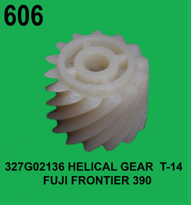 327G02136 engranaje, pieza helicoidal del minilab de la frontera 390 de Fuji proveedor