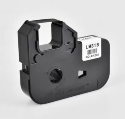 Cinta de impresión negra LM31B para la rotuladora electrónica LK-320 / 330 / 340