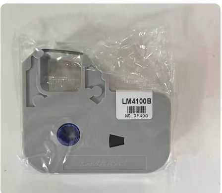 Cinta de impresora negra LM4100B para la rotuladora electrónica L MARK